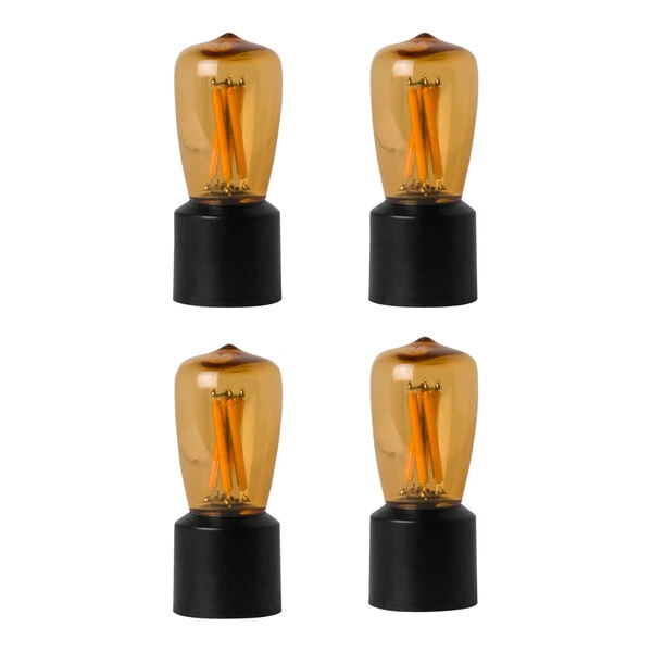 Hollowick Nexis 4-Piece LED Edison Bulb Set