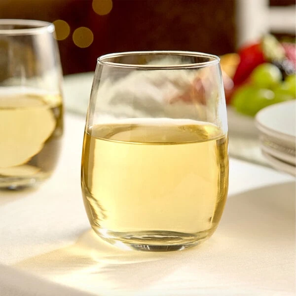 Acopa 15 oz. Bubble Glass Votive Candle Holder - 12/Case