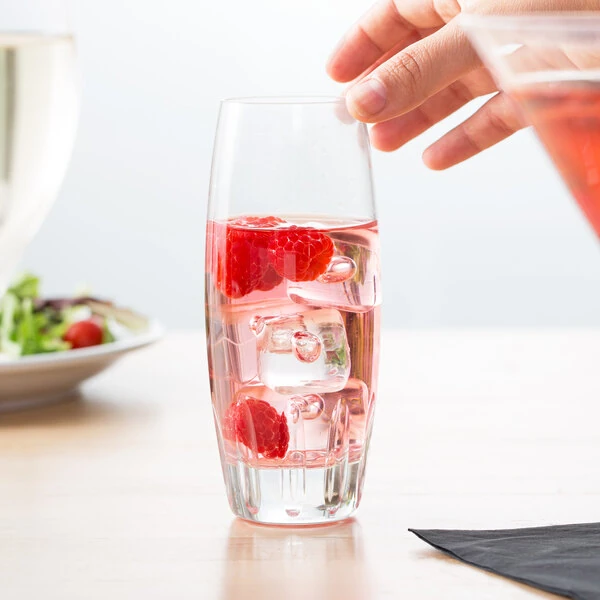 Reserve by Libbey 9025/69474 Renewal 12 oz. Chisel Cooler Glass - 12/Case