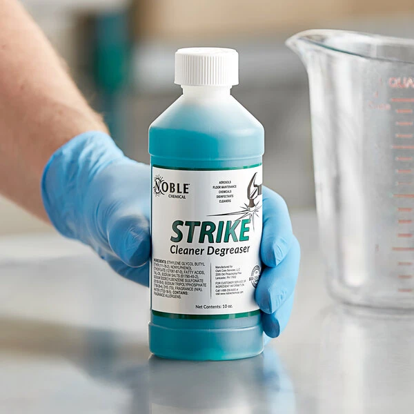 Noble 10 oz. Strike All Purpose Concentrated Cleaner Degreaser - Sample