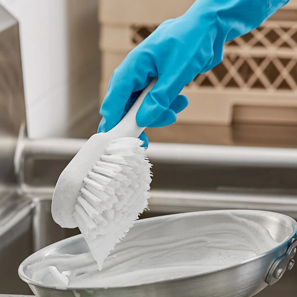 O-Cedar Commercial 256-12 9" White Polyester Utility Brush