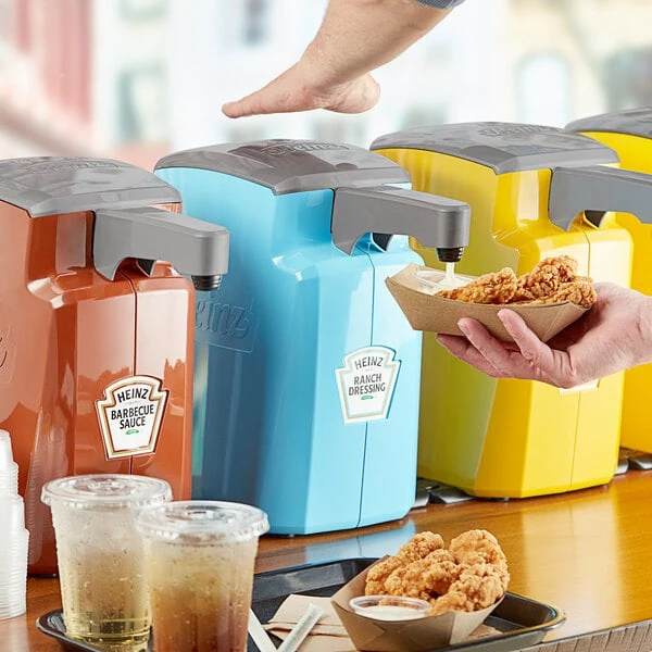 Heinz Keystone 0.5 oz. Automatic Touchless Dispensing Lid for 1.5 and 0.75 Gallon Heinz Pumps