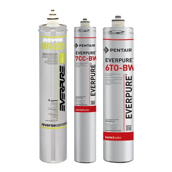 Everpure EV3123-49 7CC-BW, MR-225, and 6TO-BW Replacement Filter Cartridges for MRS-225CC-BL 225 GPD Reverse Osmosis System
