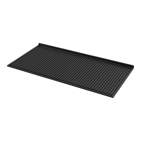 Borray Manufacturer Inc. 47 13/16" x 24" x 1 1/2" Black ABS Meat Shelf Liner