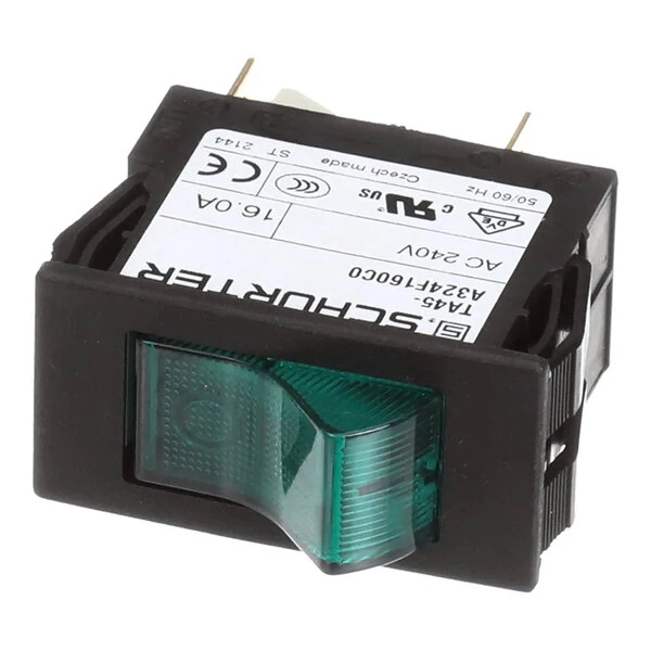 Bakers Pride 2E-1300220 Switch;Rocker Dpst Green 16 Am