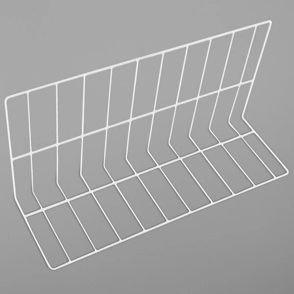Elite Global Solutions W81224-W 24" x 8" x 12" White Vinyl Coated Wire Divider