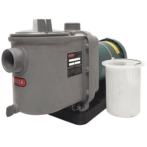 Pacer Pumps G Series GNOK11/2/2EL-D2.0C Self-Priming Centrifugal Pump with Strain Basket - 100 GPM
