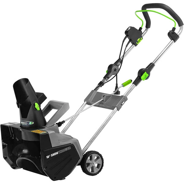 Earthwise 18" Corded Electric Snow Blower SN71018 - 120V, 50Hz, 13.5 Amp