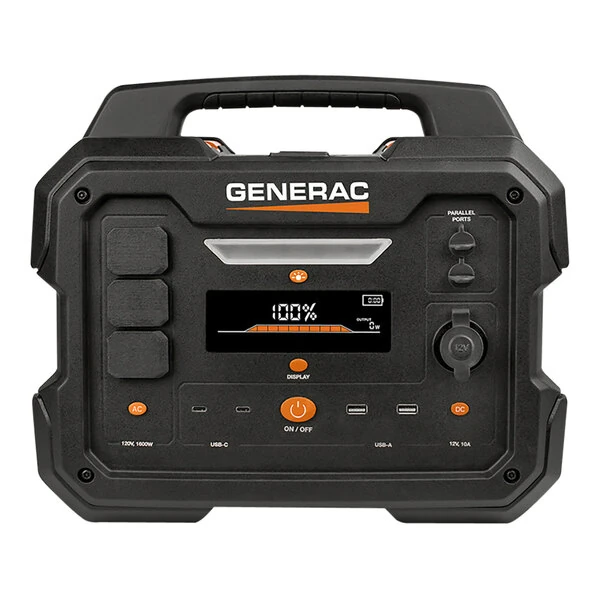 Generac GB1000 Power Station 8025 - 1,086Wh, 1,600 / 3,200W, 120V