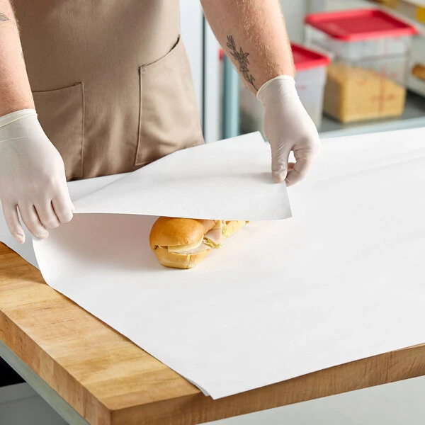 Choice 36'' x 36" Newsprint Sandwich Wrap Paper - 278/Case