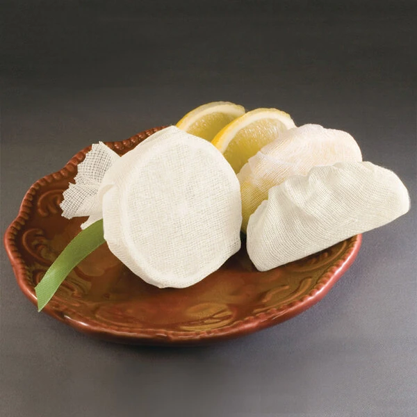 Royal Paper RLWB25W White Lemon Wedge Bag - 100/Pack