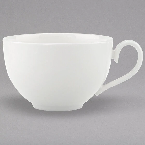 Villeroy & Boch 16-3272-1240 Stella Hotel 13.5 oz. White Bone Porcelain Cup - 6/Case