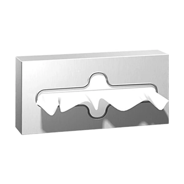 American Specialties, Inc. 10-0258-SS Surface Mounted Stainless Steel Facial Tissue Dispenser