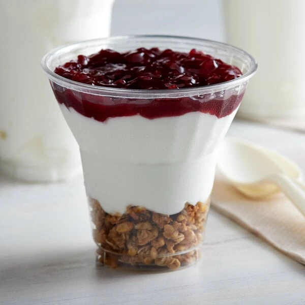 9 oz. PET Parfait / Dessert Cup - 500/Case