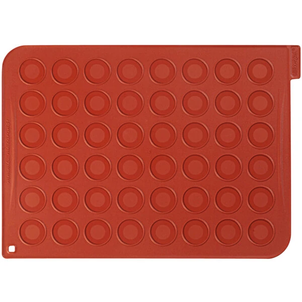 Silikomart MAC01 15 3/4" x 11 3/4" Silicone Macaron Baking Mat