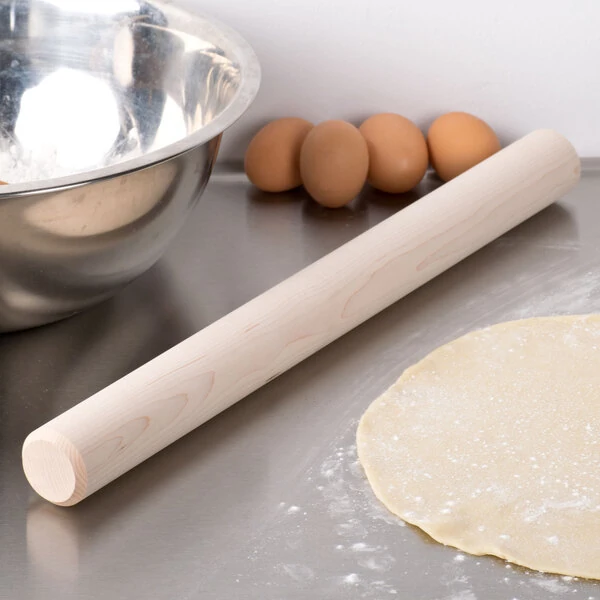 Ateco 19176 19" Maple Wood Dowel Rolling Pin