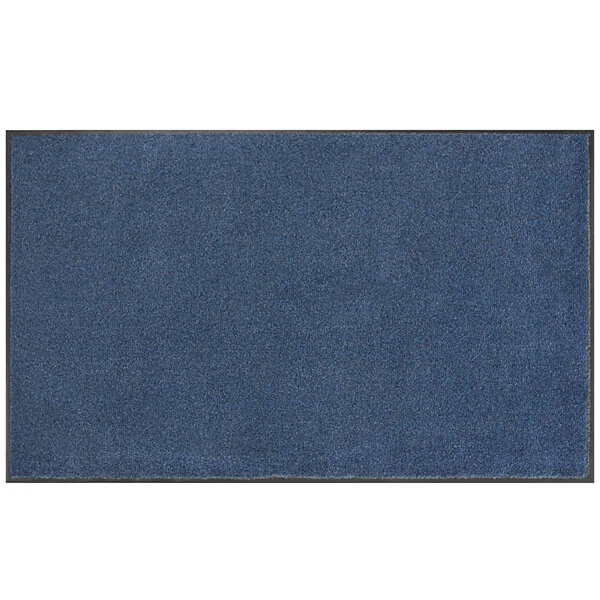 Lavex 2' x 3' Blue Olefin Indoor Entrance Mat