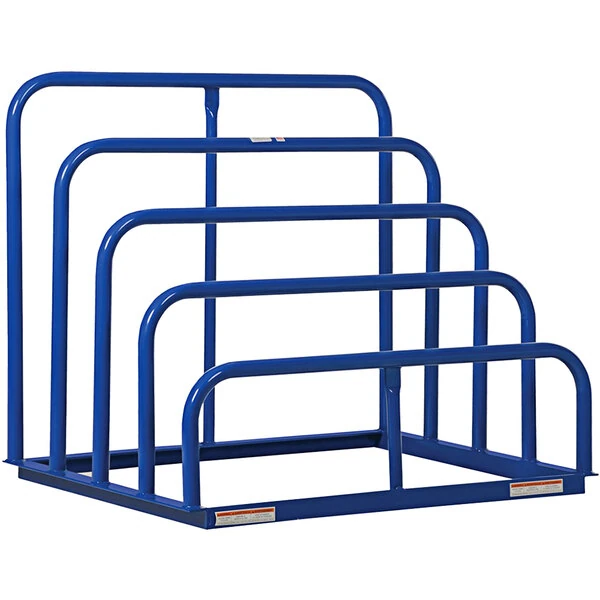 Vestil 36" x 47 3/8" 4-Bay Variable Height Vertical Sheet Rack VHSR-4 - 1,500 lb. Capacity Per Bay
