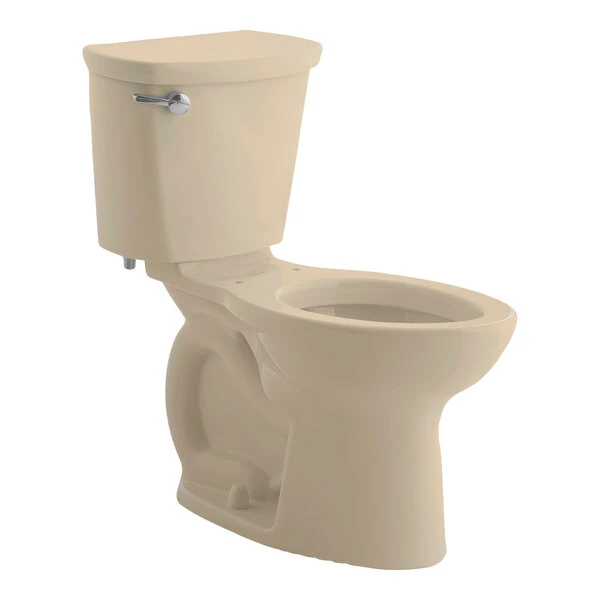 American Standard Cadet PRO Right Height 215AA004.021 Bone Vitreous China Floor-Mount Chair Height Elongated Toilet with 12" Rough-In - 1.6 GPF