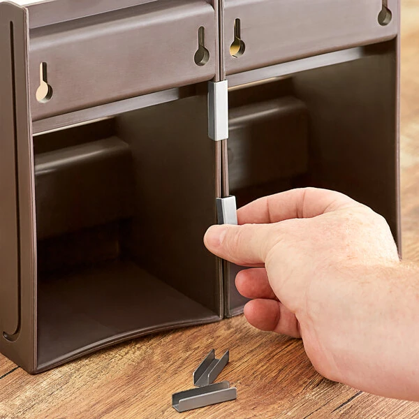 Choice Connector Clips for Self-Serve Organizer Bin Stands - 4/Pack