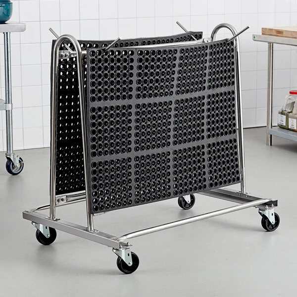 Lavex Mat Transport and Wash Cart