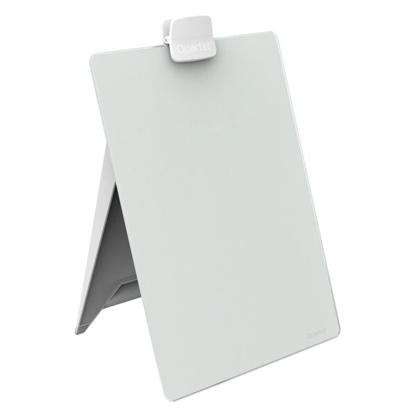 Quartet GDE119 11"x 9" Glass Dry Erase Desktop Easel