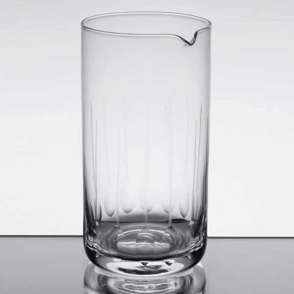 American Metalcraft MGL25 25 oz. Hand Cut Mixing Glass