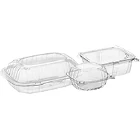 Clear Hinged Take-Out Containers