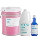 Manual Dish Washing & Sanitizing Chemicals