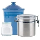 Glass Food Storage Jars and Canisters