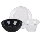 Carlisle Petal Mist Plastic Dinnerware and Serveware