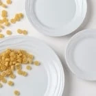 Tuxton TuxTrendz Sandbar Bright White China Dinnerware