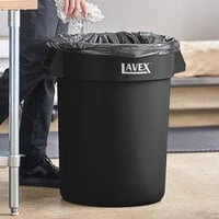 Round Trash Cans