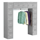 Lockers with Garment Racks