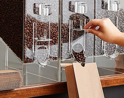 Whole Coffee Bean Dispensers