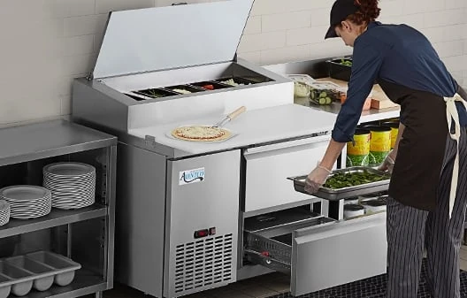 Commercial Pizza Preparation Refrigerators