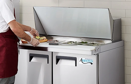 Commercial Sandwich and Salad Preparation Refrigerators