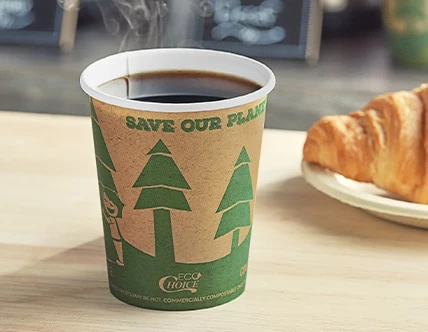 Eco-Friendly Disposable Cups and Lids