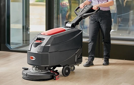 Commercial Floor Scrubbers and Cleaning Machines