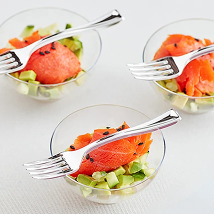 Disposable Petite Plastic Dinnerware and Accessories