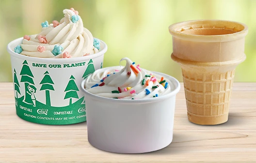 Disposable Ice Cream and Milkshake Supplies