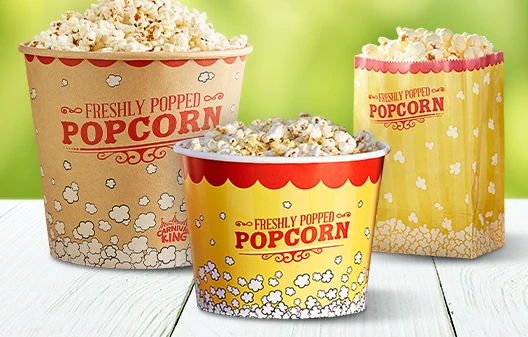 Disposable Popcorn Supplies
