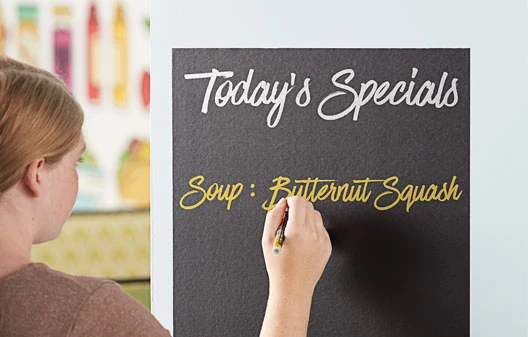 Write-On Menu Boards