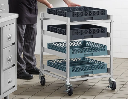 Glass Rack Carts and Dollies