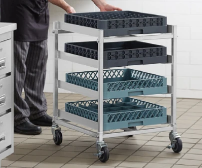 Glass Rack Carts and Dollies