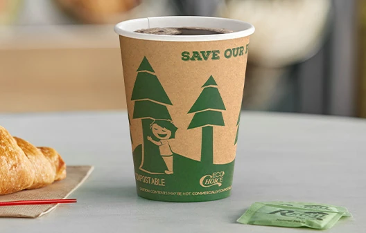 Eco-Friendly Disposable Cups and Lids