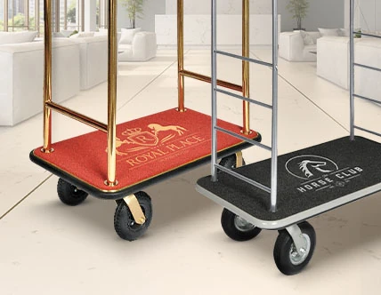 Custom Luggage Carts and Bellman Carts