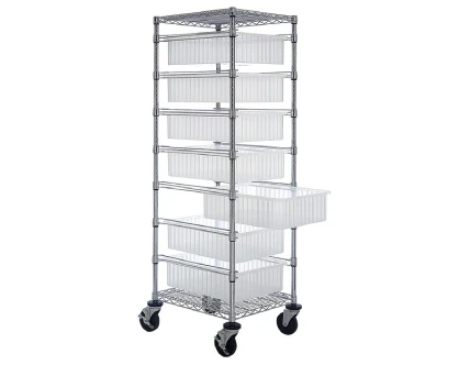 Storage Bin Carts, Racks, and Cabinets