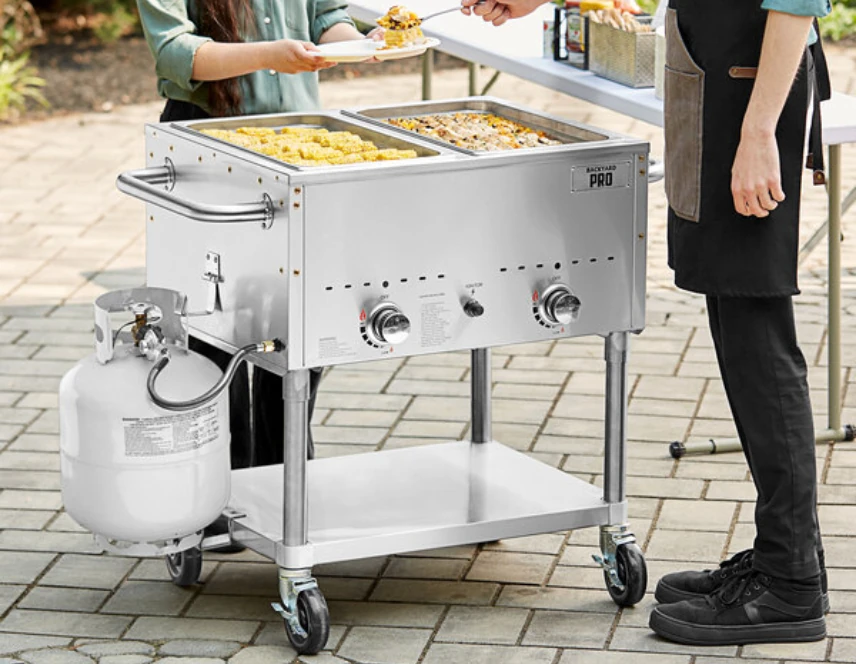 Outdoor Steam Tables