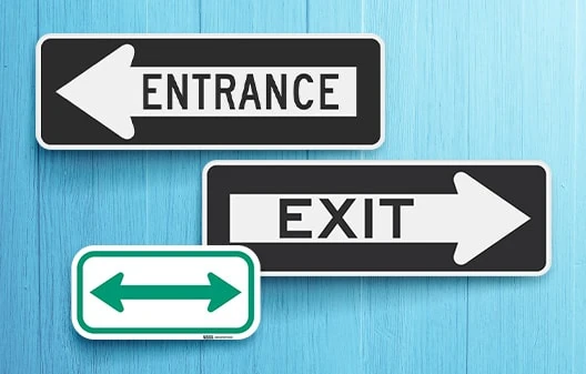 Wayfinding and Directional Signs